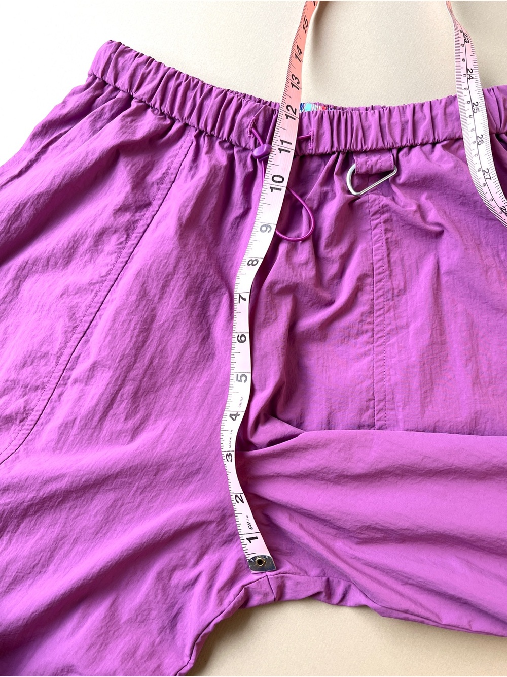 Urban Outfitters Parachute Pants Women X-Small Fuchsia EUC Baggy Cargo Y2K - Picture 7 of 12
